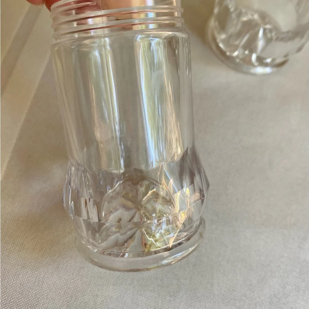 Vintage Acrylic Condiment Set Lucite - Picture 10 of 16